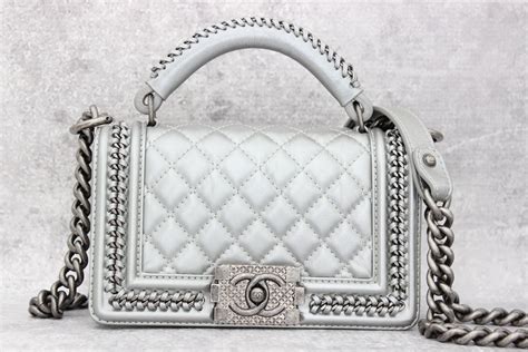 boy chanel handle|Chanel top handle bag small.